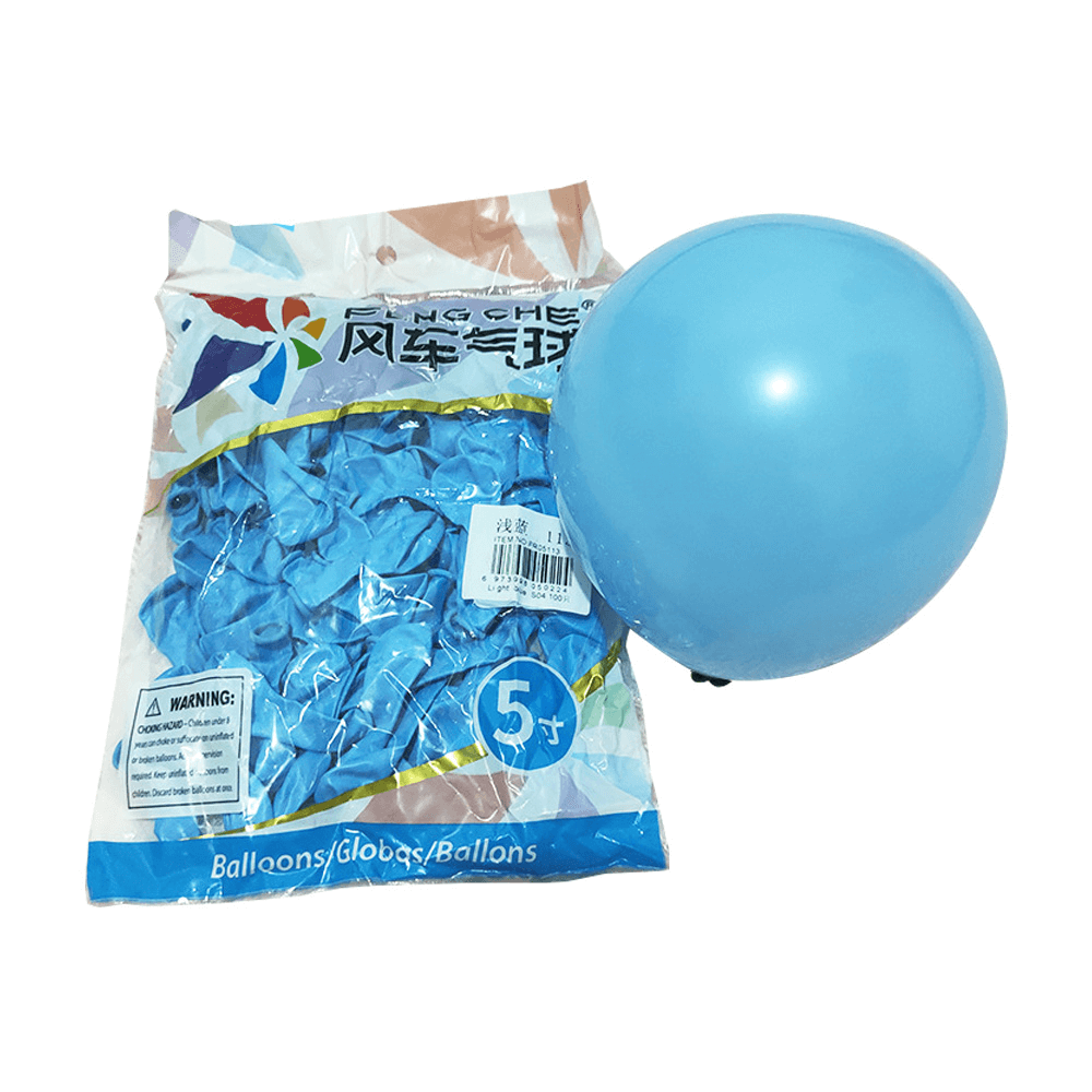 Fabrik kleiner 5-Zoll-aufblasbarer Luft-Mini-5-Zoll-Latexballon mit langem Hals