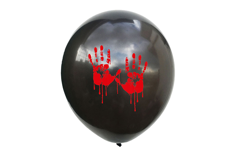 Ballon mit Halloween-Aufdruck