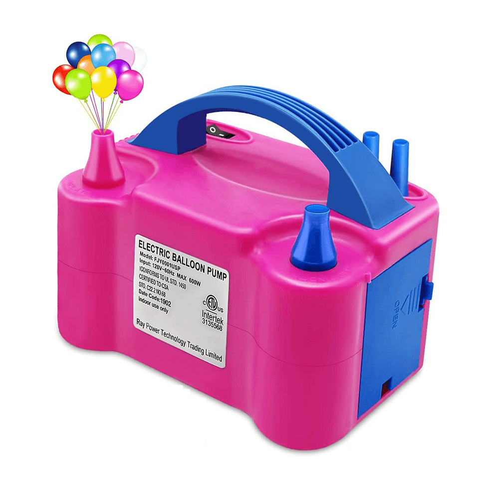 Automatische Luftgebläse-Aufblasmaschine, tragbare wiederaufladbare elektrische Ballonpumpe für Party
