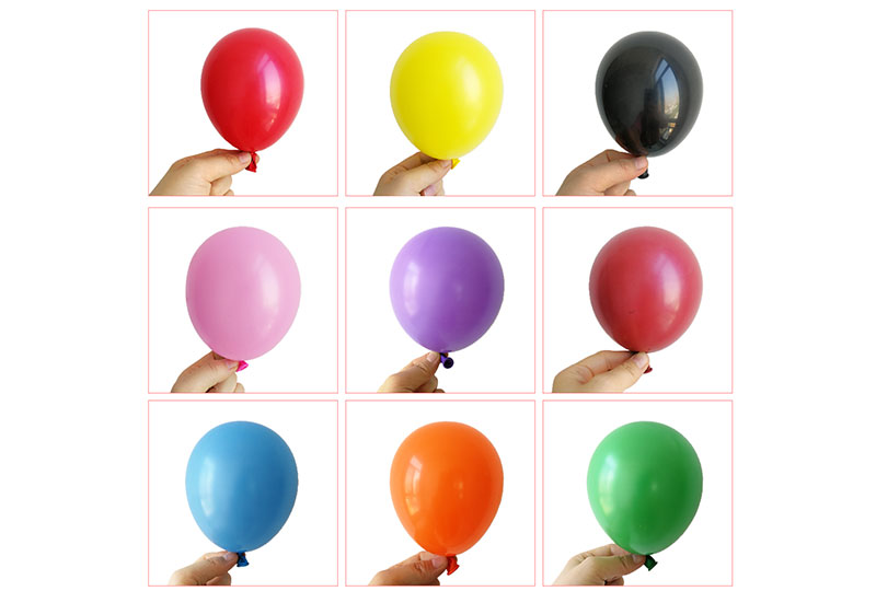 Kleiner runder 5-Zoll-Latexballon